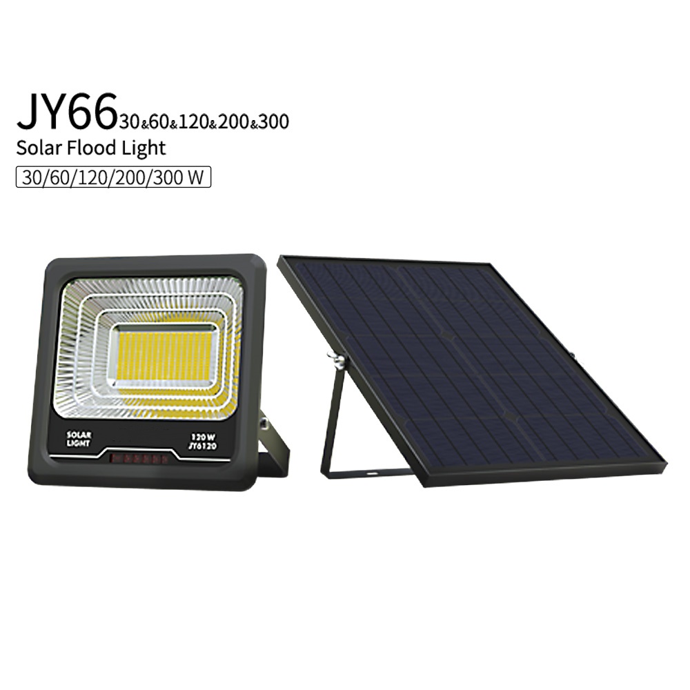 30W/60W/120W/200W/300W JY6XXX Solar Flood Light